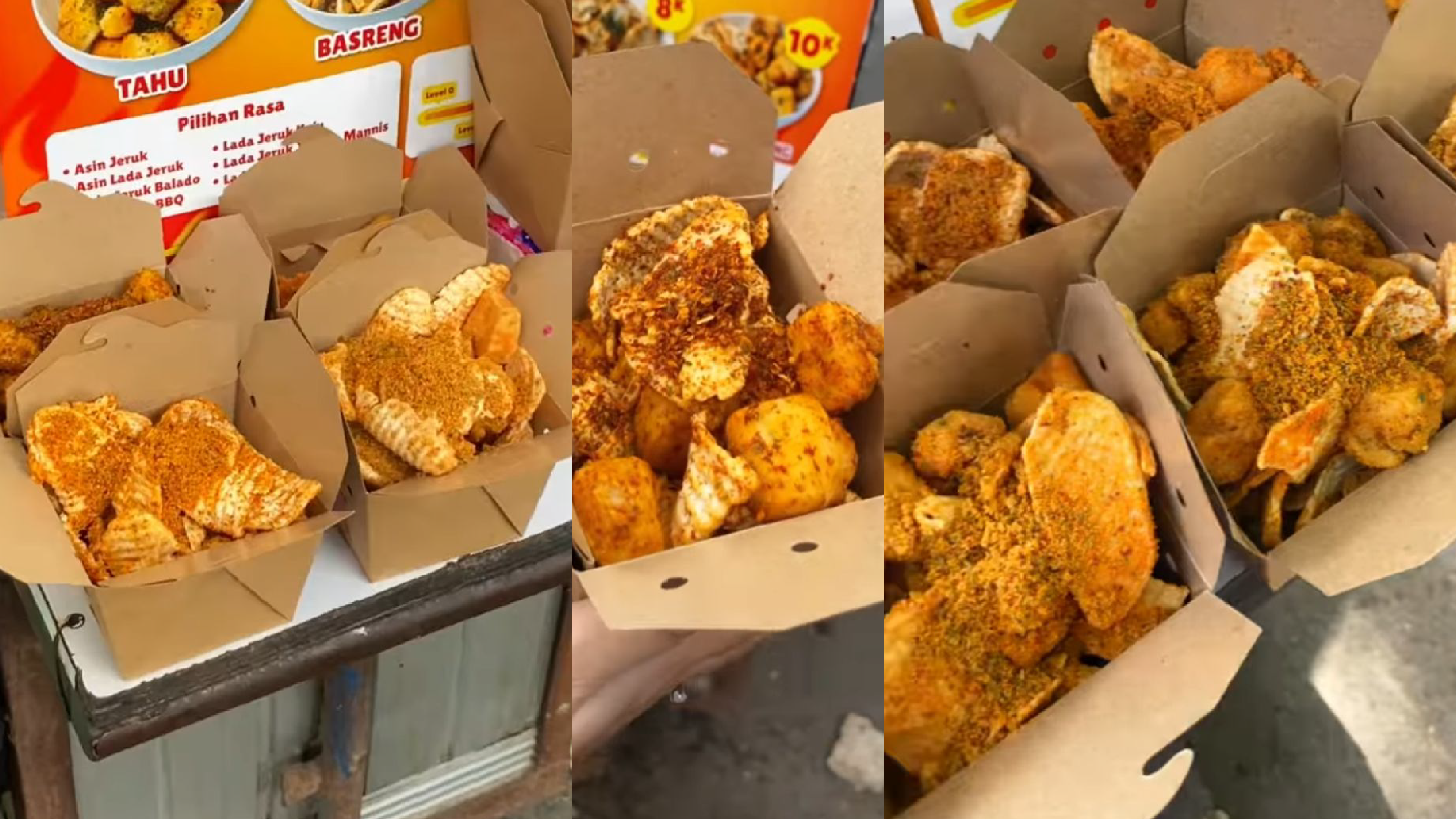 Cemilan kriuk dengan rasa yang juara